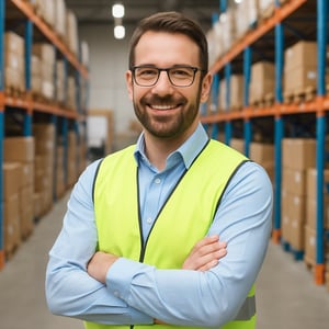 Sympathischer Logistikleiter